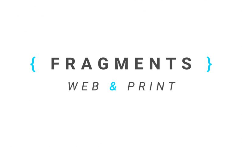 Agence Fragments, Jean-Charles GIEN, création graphique : identité visuelle, logo, brochure, plaquette à Mâcon (71) et Lyon (69)